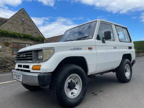 TOYOTA LAND CRUISER 1991 (H) at Ron White Trade Cars Wakefield