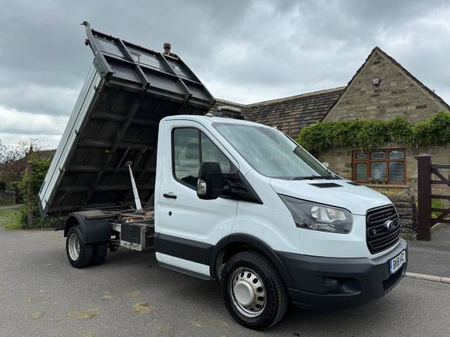 Ford Transit 2.0 350 EcoBlue RWD L2 H1 Euro 6 2dr (DRW) Tipper Diesel White