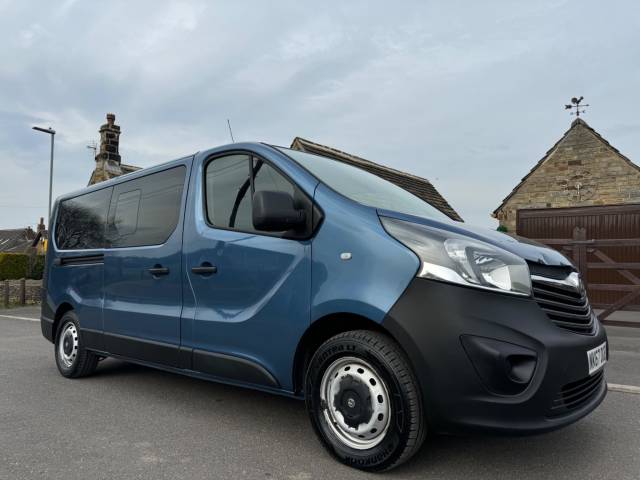 2017 Vauxhall Vivaro 1.6 CDTi 2900 BiTurbo ecoFLEX L2 H1 Euro 6 (s/s) 5dr (9 Seat)