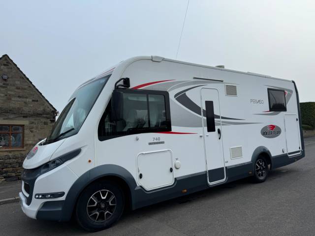 Roller Team Pegaso 740 FIAT 2.3 ROLLER TEAM PEGASO 740 AUTOMATIC EURO 6 AUTOMATIC A Class Diesel White
