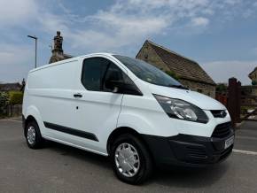 FORD TRANSIT CUSTOM 2017 (67) at Ron White Trade Cars Wakefield