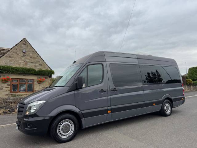 Mercedes-Benz Sprinter 2.1 313 CDi BlueEFFICIENCY 7G-Tronic RWD L3 H3 4dr Window Van Diesel Grey