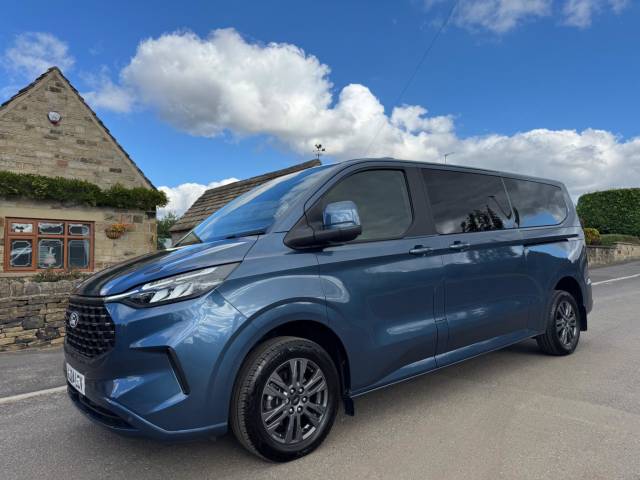 Ford Tourneo Custom 2.0 320 EcoBlue Titanium L2 Euro 6 (s/s) 5dr Minibus Diesel Blue