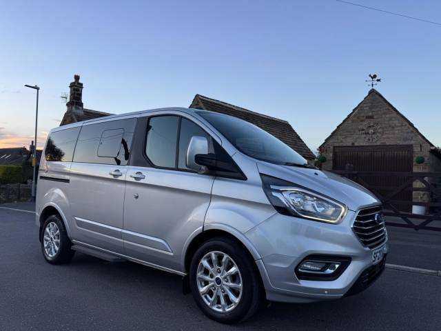 Ford Tourneo Custom 2.0 320 EcoBlue Titanium L1 Euro 6 (s/s) 5dr Minibus Diesel Silver