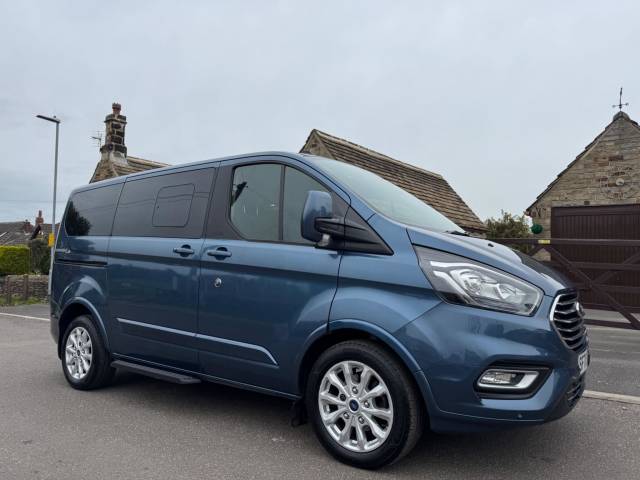 Ford Tourneo Custom 2.0 320 EcoBlue Titanium L1 Euro 6 (s/s) 5dr Minibus Diesel Blue