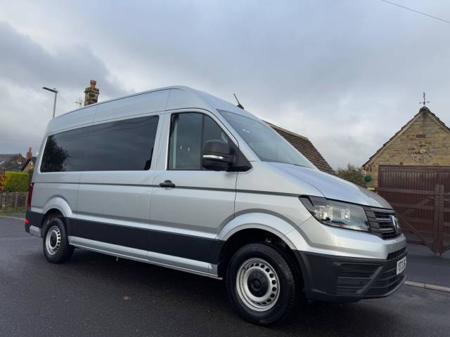 Volkswagen Crafter 2.0 TDI CR35 Startline FWD MWB High Roof Euro 6 (s/s) 5dr Window Van Diesel Silver