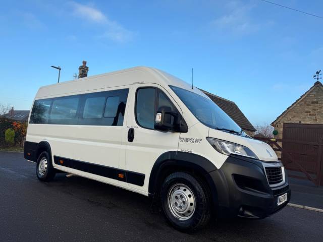 Peugeot Boxer 2.0 BlueHDi 440 L4 H2 Euro 6 5dr Minibus Diesel White