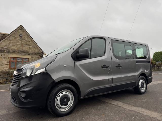 2018 Vauxhall Vivaro 1.6 CDTi 2900 BiTurbo ecoFLEX L1 H1 Euro 6 (s/s) 5dr (9 Seat)