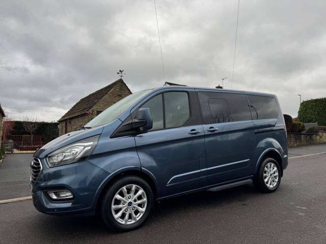 Ford Tourneo Custom 2.0 310 EcoBlue Titanium L1 Euro 6 (s/s) 5dr Minibus Diesel Blue