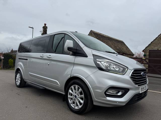 Ford Tourneo Custom 2.0 310 EcoBlue Titanium Auto L2 Euro 6 (s/s) 5dr Minibus Diesel Silver
