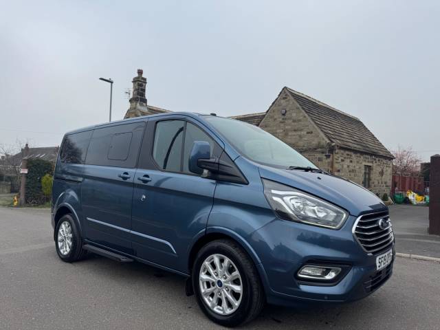 Ford Tourneo Custom 2.0 310 EcoBlue Titanium L1 Euro 6 (s/s) 5dr Minibus Diesel Blue