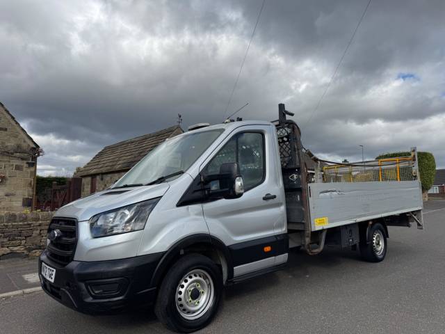 Ford Transit 2.0 350 EcoBlue HD Leader RWD L4 Euro 6 (s/s) 2dr (DRW) Dropside Diesel Silver