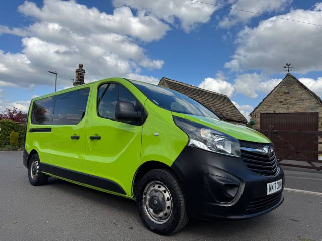 2017 Vauxhall Vivaro 1.6 CDTi 2900 BiTurbo ecoFLEX L2 H1 Euro 6 (s/s) 5dr (9 Seat)