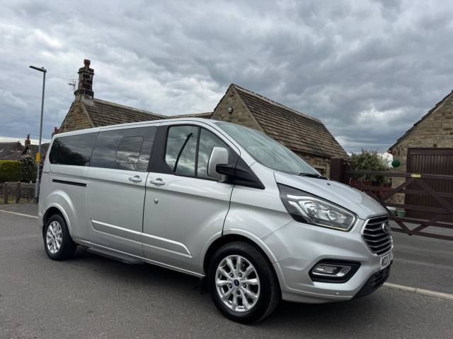 Ford Tourneo Custom 2.0 320 EcoBlue Titanium L2 Euro 6 (s/s) 5dr Minibus Diesel Silver