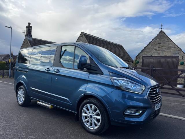 Ford Tourneo Custom 2.0 320 EcoBlue Titanium L1 Euro 6 (s/s) 5dr Minibus Diesel Blue