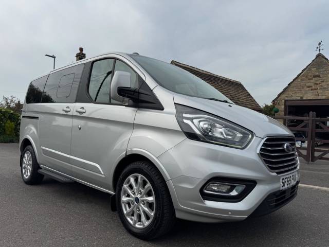Ford Tourneo Custom 2.0 320 EcoBlue Titanium L1 Euro 6 (s/s) 5dr Minibus Diesel Silver
