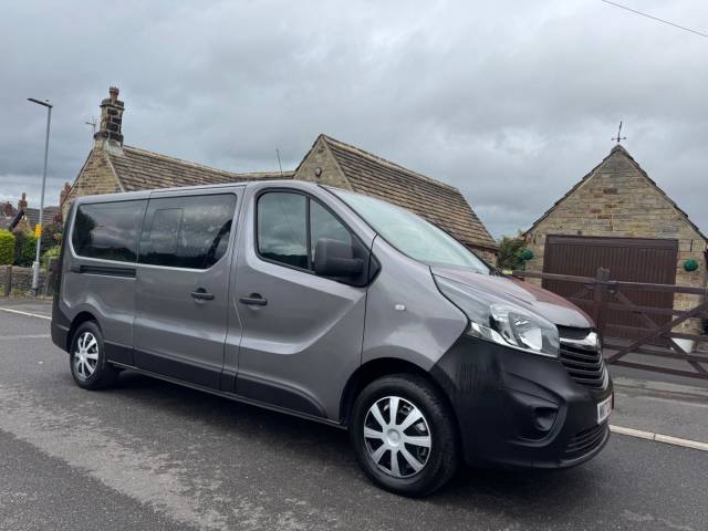 2017 Vauxhall Vivaro 1.6 CDTi 2900 BiTurbo ecoFLEX L2 H1 Euro 6 (s/s) 5dr (9 Seat)