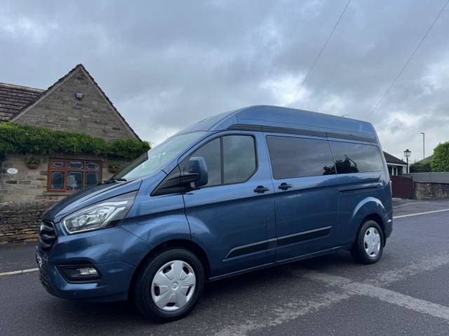 Ford Transit Custom 2.0 320 EcoBlue Trend Kombi Double Cab 5dr Diesel Manual L2 H2 Euro 6 (s/s) (130 ps) Combi Van Diesel Blue