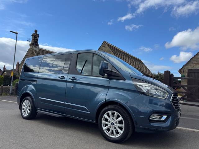 Ford Tourneo Custom 2.0 320 EcoBlue Titanium Auto L1 Euro 6 (s/s) 5dr Minibus Diesel Blue