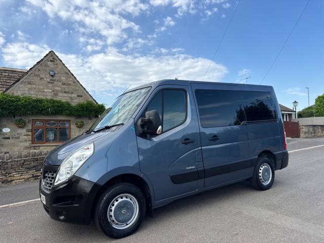 Renault Master 2.3 dCi 28 Business Quickshift FWD SWB Euro 6 5dr Window Van Diesel Blue