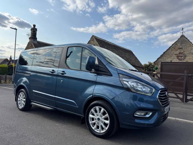Ford Tourneo Custom 2.0 310 EcoBlue Titanium Auto L1 Euro 6 (s/s) 5dr Minibus Diesel Blue