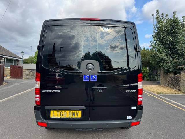 2018 Mercedes-Benz Sprinter 2.1 211 CDi Panel Van 5dr Diesel 7G-Tronic RWD L1 (231 g/km, 112 bhp)