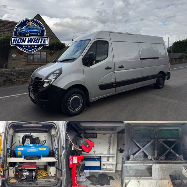 Vauxhall Movano 2.3 CDTi 3500 BiTurbo Edition FWD L3 H2 Euro 6 5dr Panel Van Diesel Silver