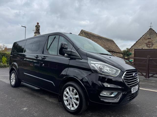 Ford Tourneo Custom 2.0 310 EcoBlue Titanium L2 Euro 6 (s/s) 5dr Minibus Diesel Black