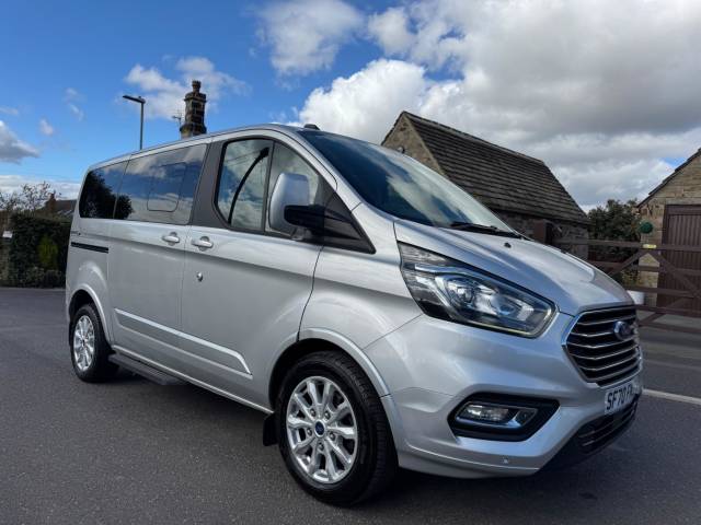 Ford Tourneo Custom 2.0 320 EcoBlue Titanium L1 Euro 6 (s/s) 5dr Minibus Diesel Silver