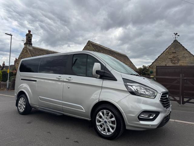 Ford Tourneo Custom 2.0 320 EcoBlue Titanium Auto L2 Euro 6 (s/s) 5dr Minibus Diesel Silver