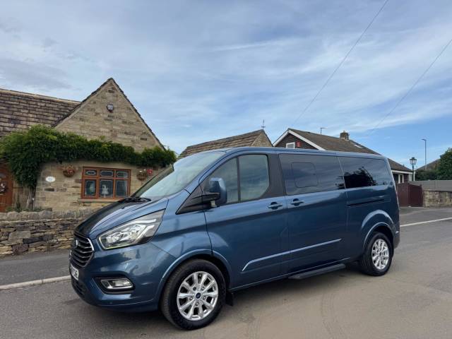 Ford Tourneo Custom 2.0 310 EcoBlue Titanium L2 Euro 6 (s/s) 5dr Minibus Diesel Blue