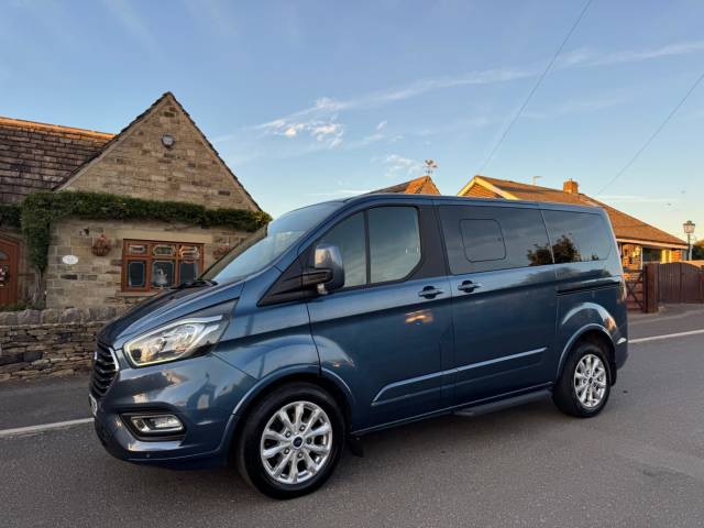 Ford Tourneo Custom 2.0 320 EcoBlue Titanium Auto L1 Euro 6 (s/s) 5dr Minibus Diesel Blue