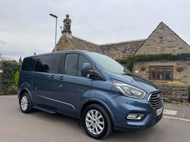 Ford Tourneo Custom 2.0 310 EcoBlue Titanium X Minibus Double Cab 5dr Diesel Auto L1 Euro 6 (s/s) (170 ps) Minibus Diesel Blue