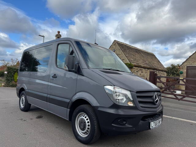 2018 Mercedes-Benz Sprinter 2.1 211 CDi BlueEFFICIENCY Panel Van 5dr Diesel 7G-Tronic RWD L1 (223 g/km, 112 bhp)