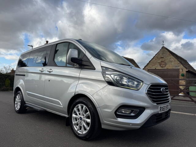 Ford Tourneo Custom 2.0 320 EcoBlue Titanium Auto L1 Euro 6 (s/s) 5dr Minibus Diesel Silver