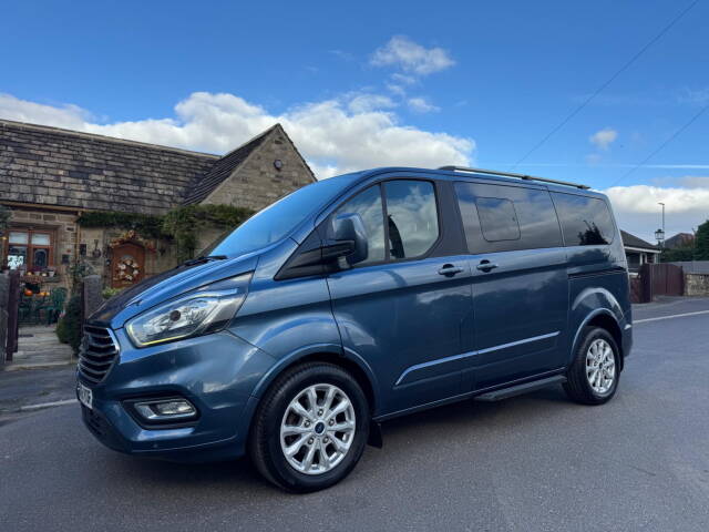 Ford Tourneo Custom 2.0 310 EcoBlue Titanium L1 Euro 6 (s/s) 5dr Minibus Diesel Blue